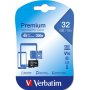 Карта памяти  32GB microSDHC class 10 Verbatim UHS-1 без адаптера