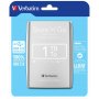 Внешний жёсткий диск HDD 2.5" USB 3.0 1 TB Verbatim Store\'n\'Go Silver