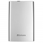 Внешний жёсткий диск HDD 2.5" USB 3.0 2 TB Verbatim Store\'n\'Go Silver