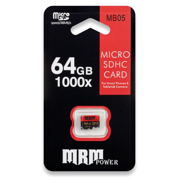 Карта памяти  64GB microSDHC class 10 MRM MB05 без адаптера