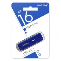 Флешка USB 16GB 2.0 SmartBuy Dock Blue