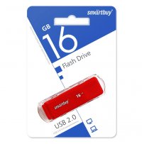 Флешка USB 16GB 2.0 SmartBuy Dock Red