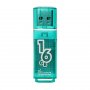 Флешка USB 16GB 2.0 SmartBuy Glossy Green