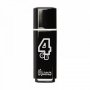 Флешка USB  4GB 2.0 SmartBuy Glossy Black