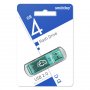 Флешка USB  4GB 2.0 SmartBuy Glossy Green