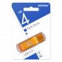 Флешка USB  4GB 2.0 SmartBuy Glossy Orange