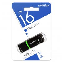 Флешка USB 16GB 2.0 SmartBuy Paean Black