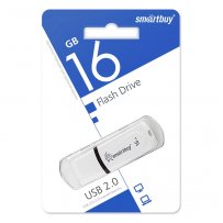 Флешка USB 16GB 2.0 SmartBuy Paean White