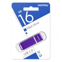 Флешка USB 16GB 2.0 SmartBuy Quartz Violet