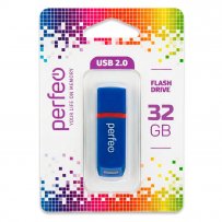 Флешка USB 32GB 2.0 Perfeo C11 Blue