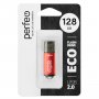 Флешка USB  128GB 2.0 Perfeo E01 economy series Red