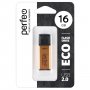 Флешка USB 16GB 2.0 Perfeo E03 economy series Gold