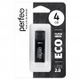 Флешка USB  4GB 2.0 Perfeo E03 economy series Black