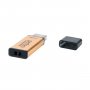 Флешка USB 32GB 2.0 Perfeo E03 economy series Gold