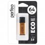 Флешка USB 64GB 2.0 Perfeo E03 economy series Gold