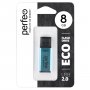 Флешка USB  8GB 2.0 Perfeo E03 economy series Blue