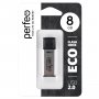 Флешка USB  8GB 2.0 Perfeo E03 economy series Silver