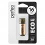 Флешка USB 16GB 2.0 Perfeo E04 economy series Gold