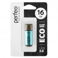 Флешка USB 16GB 2.0 Perfeo E04 economy series Green