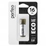 Флешка USB 16GB 2.0 Perfeo E04 economy series Silver