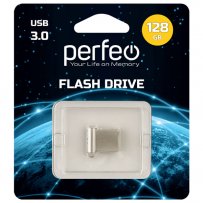 Флешка USB  128GB 3.0 Perfeo M06 metal series