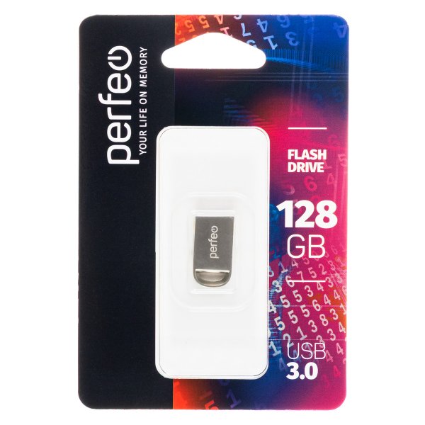 Флешка USB  128GB 3.0 Perfeo M11 metal series