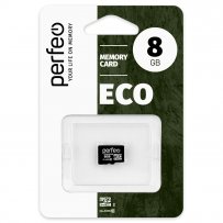 Карта памяти   8GB microSDHC class 10 Perfeo High-Capacity economy series без адаптера