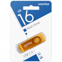 Флешка USB 16GB 2.0 SmartBuy Twist Yellow