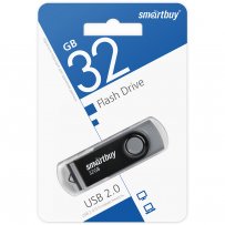 Флешка USB 32GB 2.0 SmartBuy Twist Black