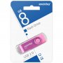 Флешка USB  8GB 2.0 SmartBuy Twist Pink