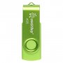 Флешка USB  4GB 2.0 SmartBuy Twist Acid Green