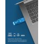 Флешка USB  4GB 2.0 SmartBuy Twist Blue
