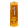Флешка USB  4GB 2.0 SmartBuy Twist Yellow