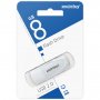 Флешка USB  8GB 2.0 SmartBuy Scout White