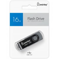Флешка USB 16GB 3.0/3.1 SmartBuy Twist Black