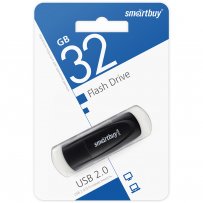 Флешка USB 32GB 2.0 SmartBuy Scout Black