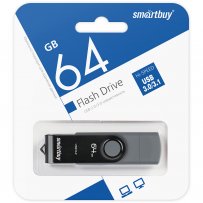 Флешка USB 64GB 3.0/3.1 SmartBuy Twist Dual Type-C/Type-A