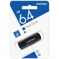 Флешка USB 64GB 3.0/3.1 SmartBuy Scout Black