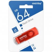 Флешка USB 64GB 3.0/3.1 SmartBuy Twist Red