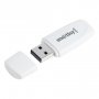 Флешка USB  128GB 2.0 SmartBuy Scout White