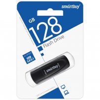 Флешка USB  128GB 3.0/3.1 SmartBuy Scout Black