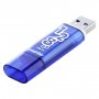 Флешка USB  128GB 3.0/3.1 SmartBuy Glossy Dark Blue