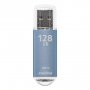 Флешка USB  128GB 3.0/3.1 SmartBuy V-Cut Blue