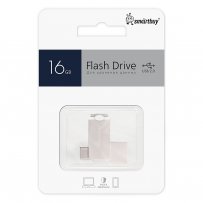 Флешка USB 16GB 2.0 SmartBuy MC25 Metal Dual Type-C/Type-A