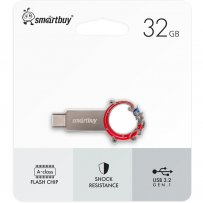 Флешка USB 32GB 3.0/3.1 SmartBuy Metal Snake