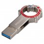 Флешка USB  128GB 3.0/3.1 SmartBuy Metal Snake