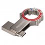 Флешка USB  128GB 3.0/3.1 SmartBuy Metal Snake