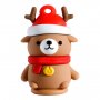Флешка USB 32GB 2.0 SmartBuy Wild Медведь Caribou