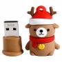 Флешка USB 32GB 2.0 SmartBuy Wild Медведь Caribou