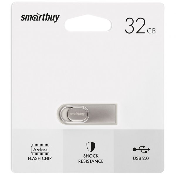 Флешка USB 32GB 2.0 SmartBuy M3 Metal